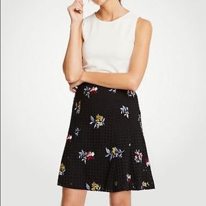 Ann Taylor Floral Skirt - Size 4